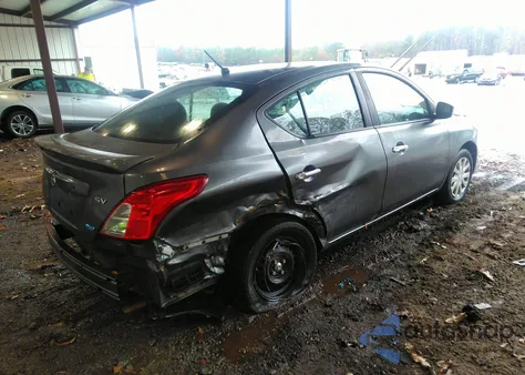 2016 Nissan Versa 1.6 S/1.6 S+/1.6 Sl/1.6 Sv из США, поврежденный, VIN 3N1CN7APXGL824087